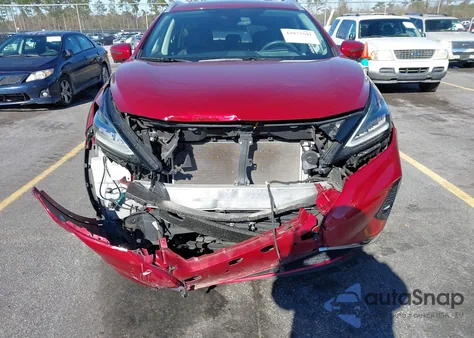 2020 Nissan Murano Platinum Fwd из США, поврежденный, VIN 5N1AZ2DJ8LN123332